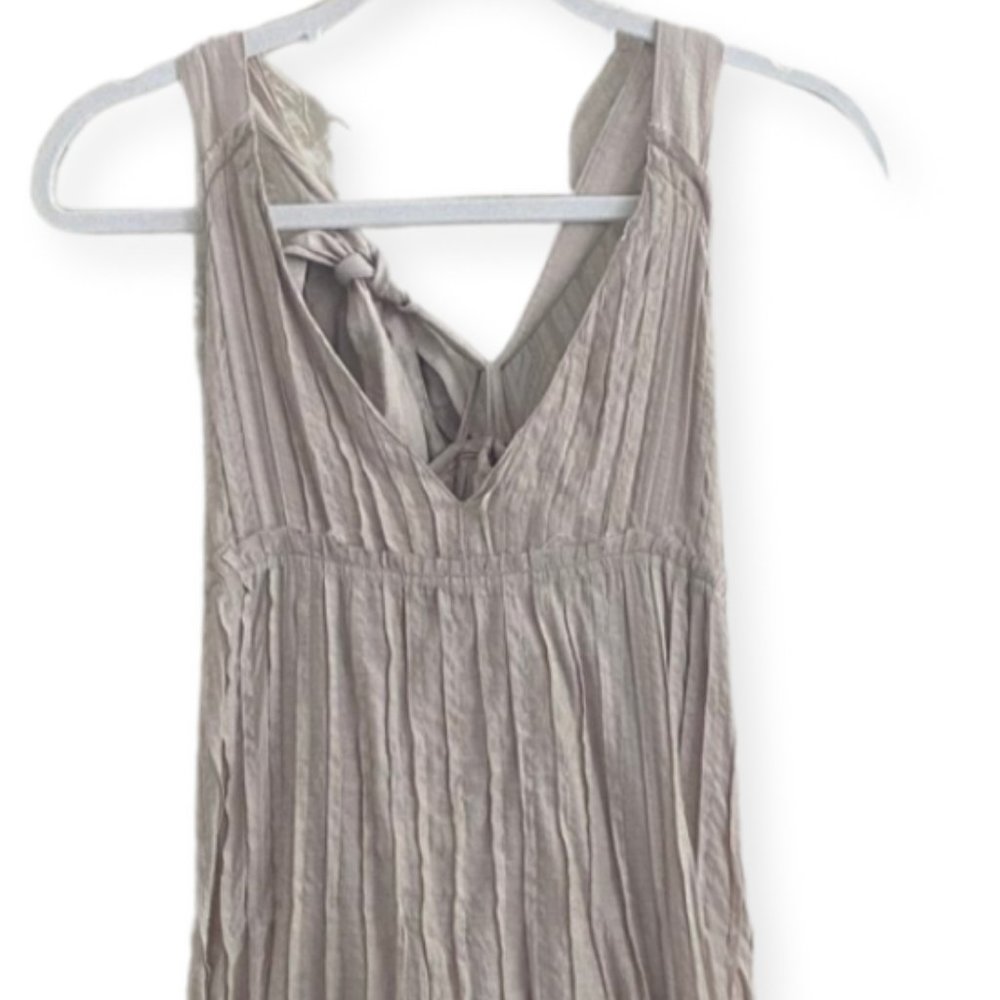 Plunge Tan Free People Maxi